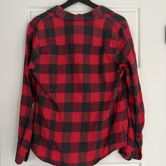 J CREW flannel button down - Picture 4 of 4